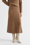 Rib Cosy Knit Skirt  Deep Chai Marle  hi-res