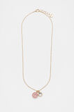 Initial Enamel Necklace  G  hi-res
