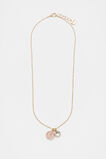 Initial Enamel Necklace  L  hi-res