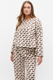 Chain Geo Blouson Sleeve Top  Chain Geo  hi-res