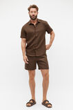 Linen Short  Dark Praline  hi-res