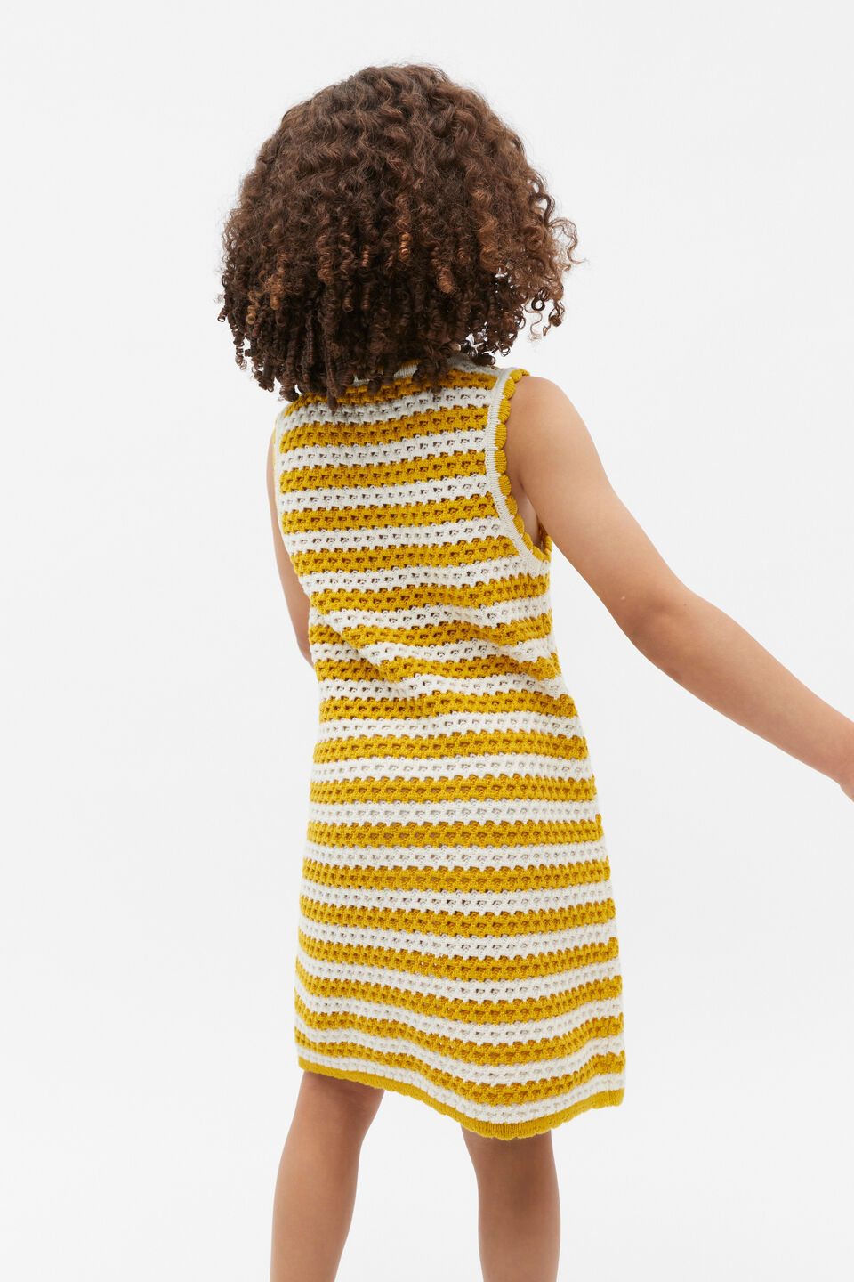 Stripe Crochet Dress  Sundaze