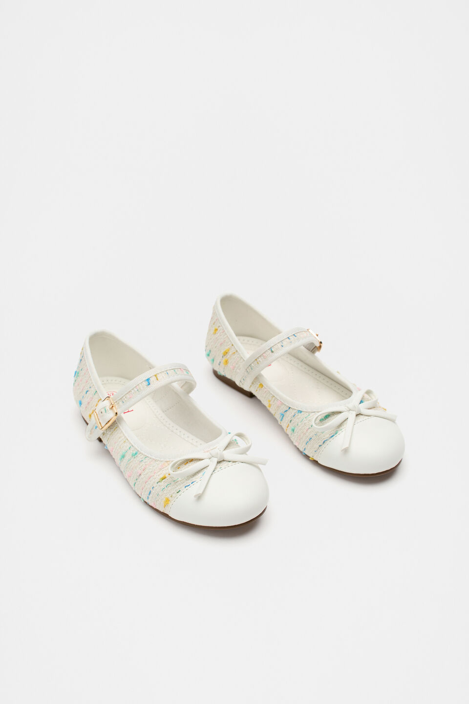 Boucle Mary Jane  Cream
