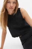 Scallop Shell Top  Black  hi-res