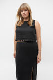 Scallop Shell Top  Black  hi-res
