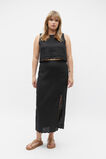 Scallop Shell Top  Black  hi-res