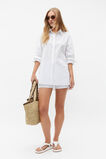 Self Stripe Overshirt  Whisper White  hi-res