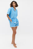 Wavy Shirt and Short PJ Set  Amalfi  hi-res
