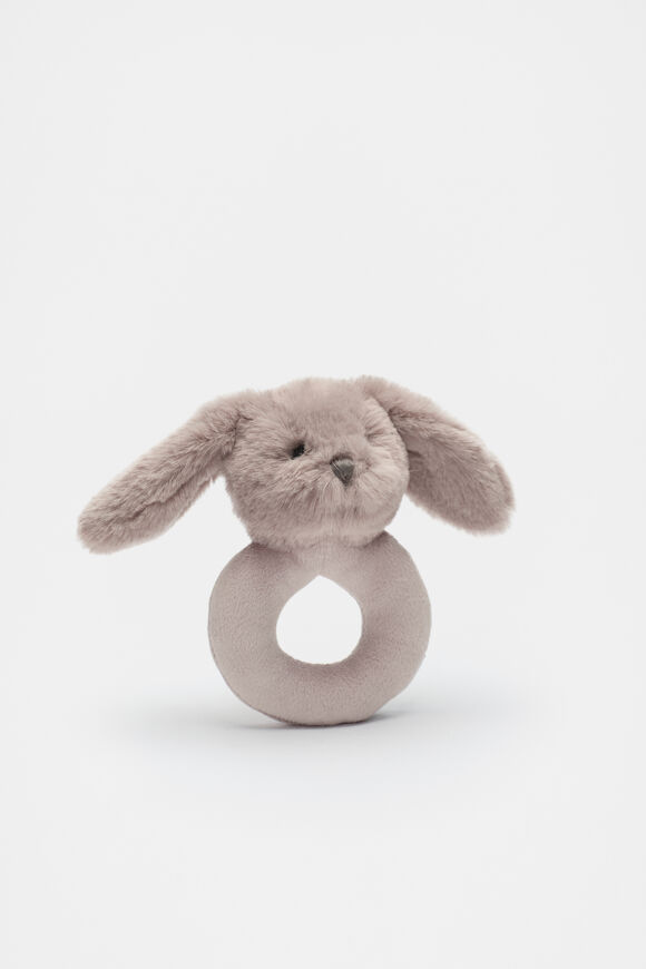 Bunny Rattle  Taupe  hi-res