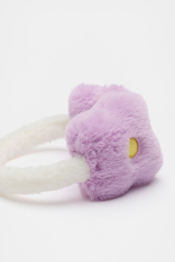 Flower Ear Muff  Soft Lilac  hi-res