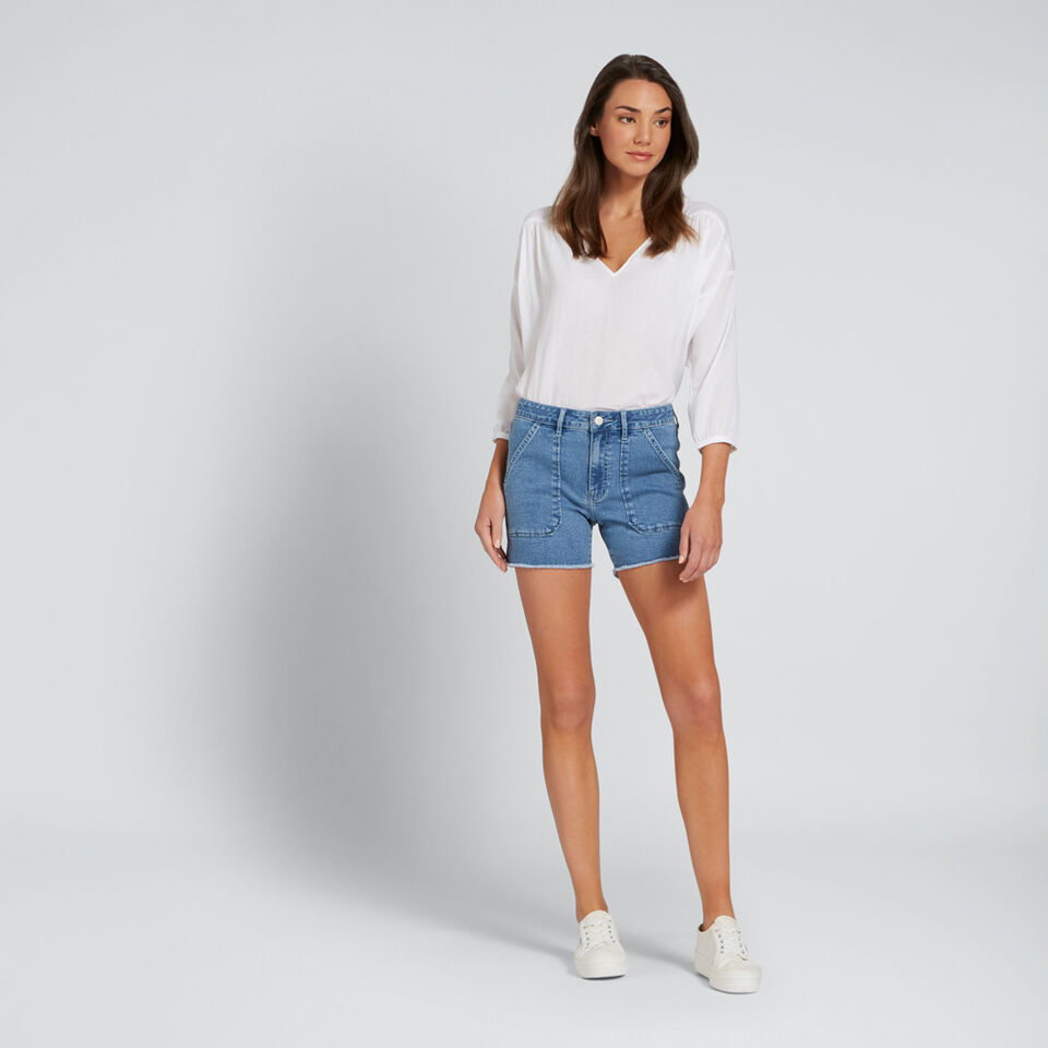 Cotton Longline Shirt  