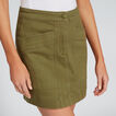 Stitch Detail Denim Skirt    hi-res