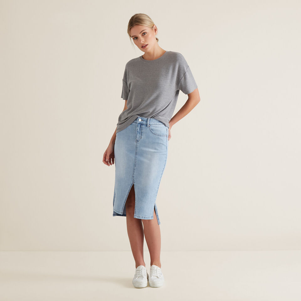 Drop Shoulder Tee  