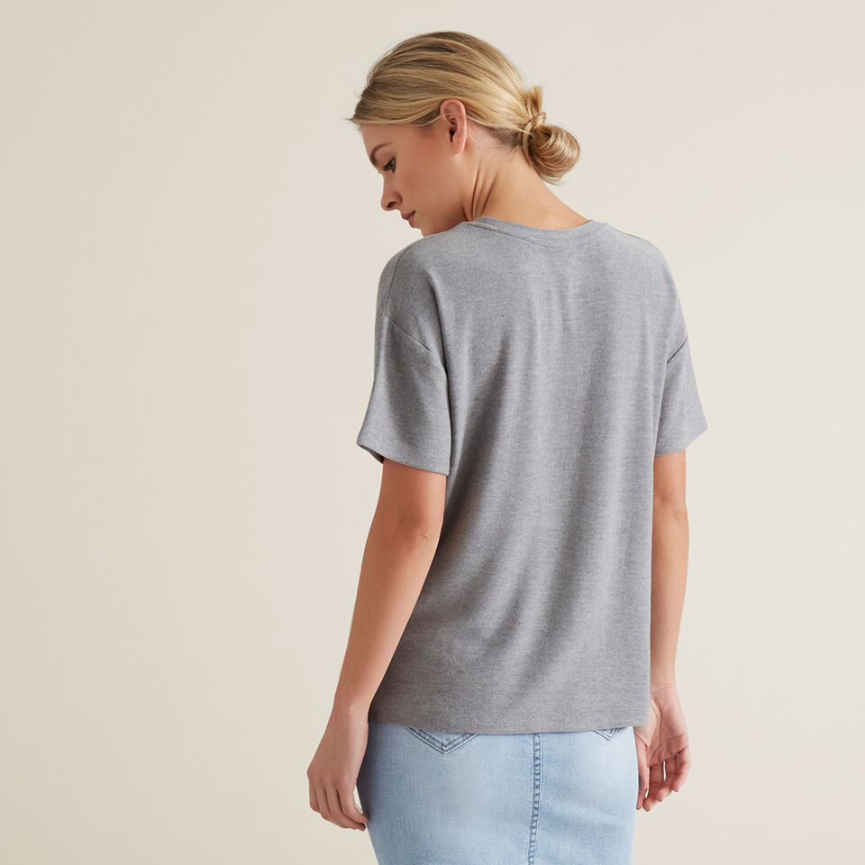 Drop Shoulder Tee  