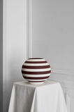 Block Stripe Vase  Claret  hi-res