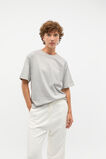 Heritage Embroidered Tee  Vintage Grey Marle  hi-res