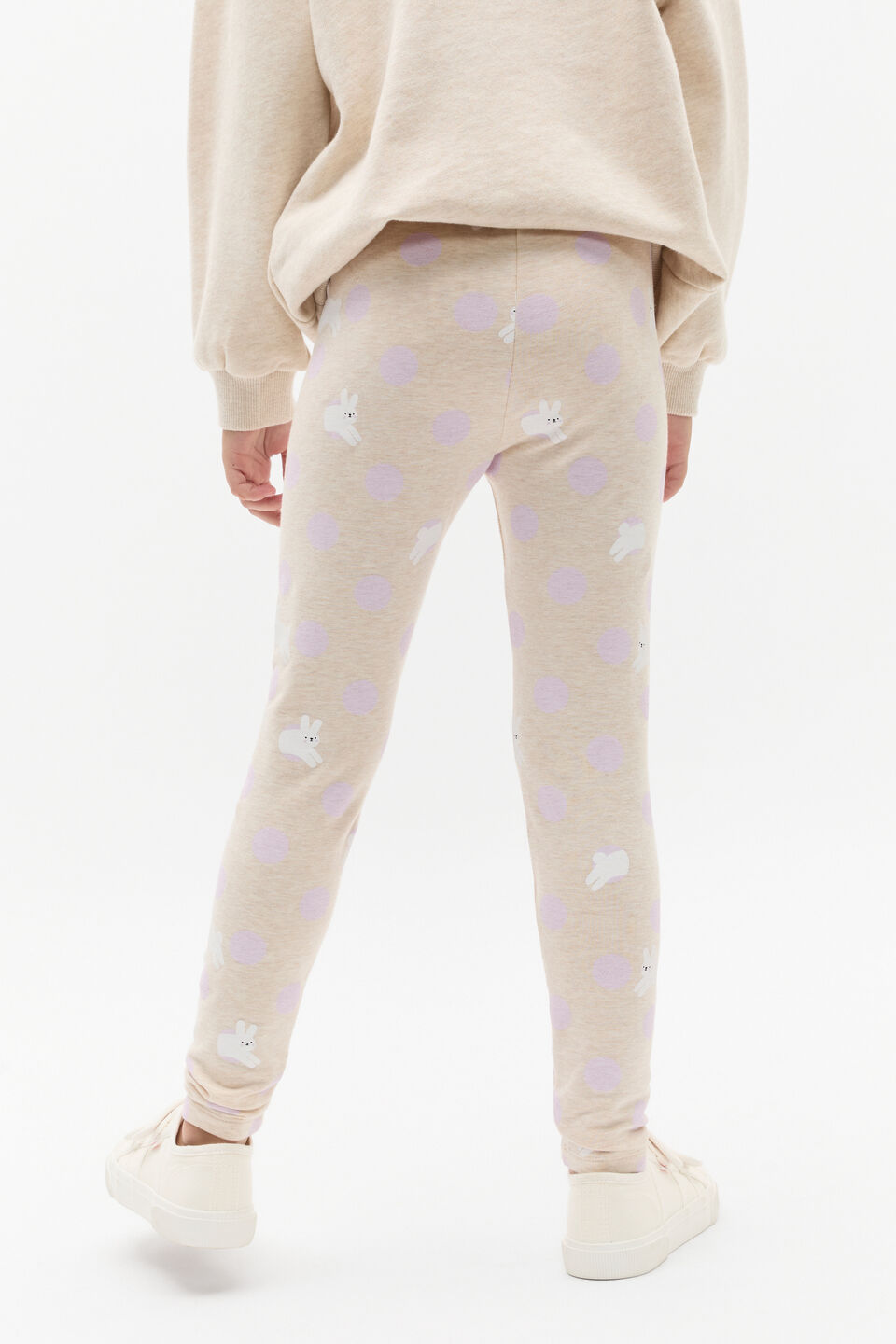 Bunny Legging  Oat Marle