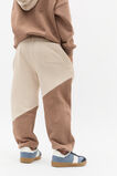 Spliced Track Pant  Chocolate Shake  hi-res