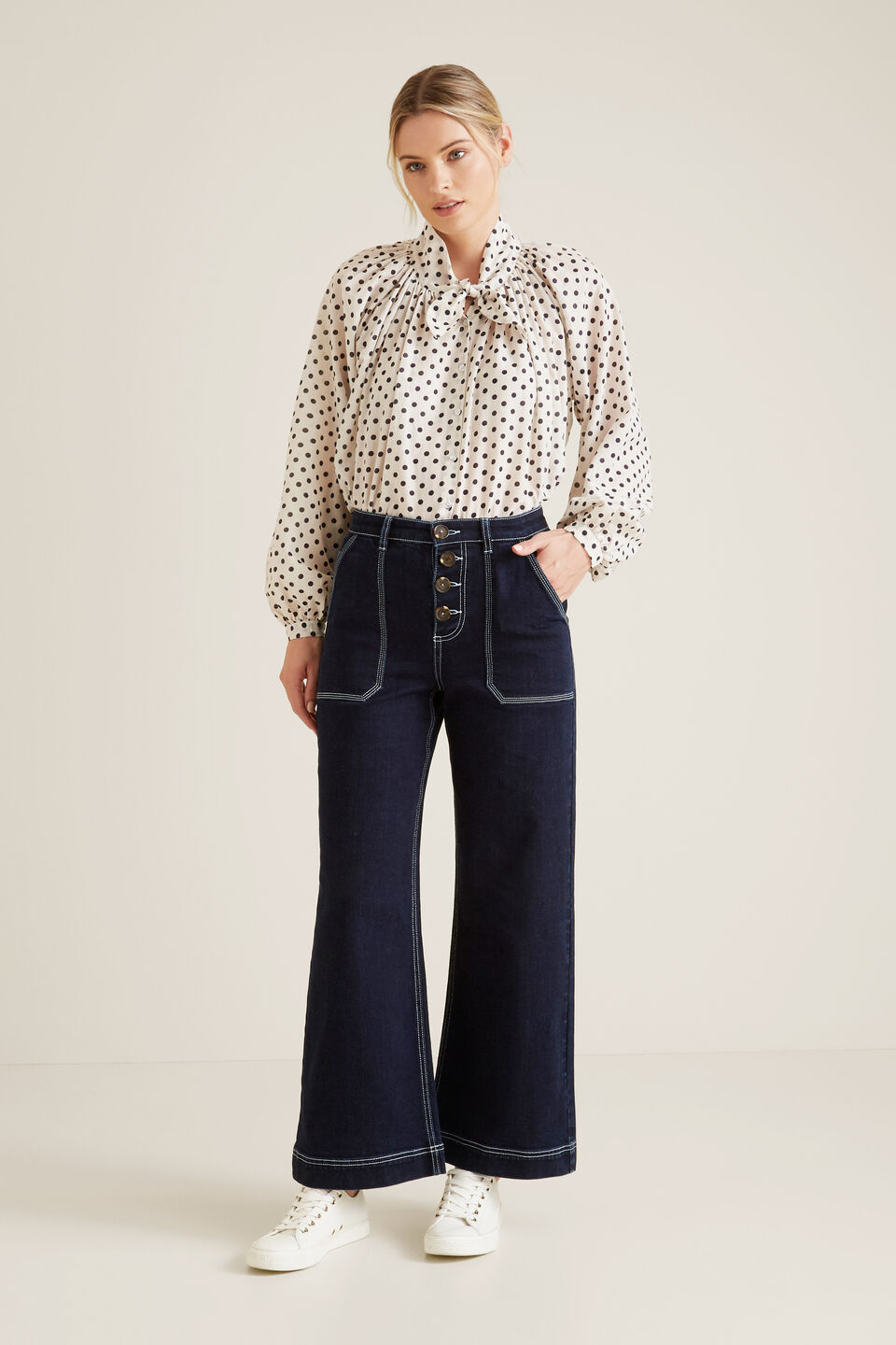 Polka Dot Blouse  