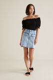 Shirred Prairie Top    hi-res