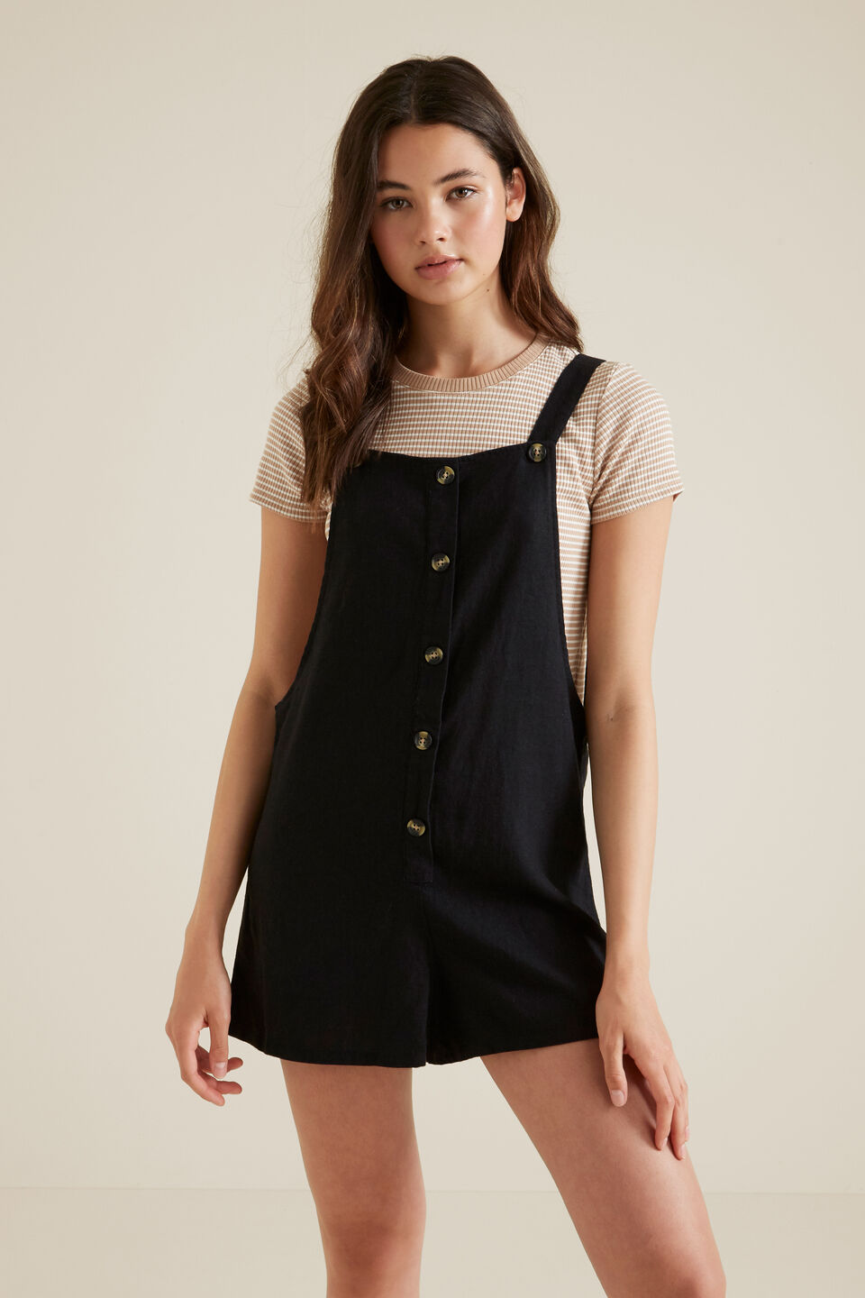 Linen Dungaree  
