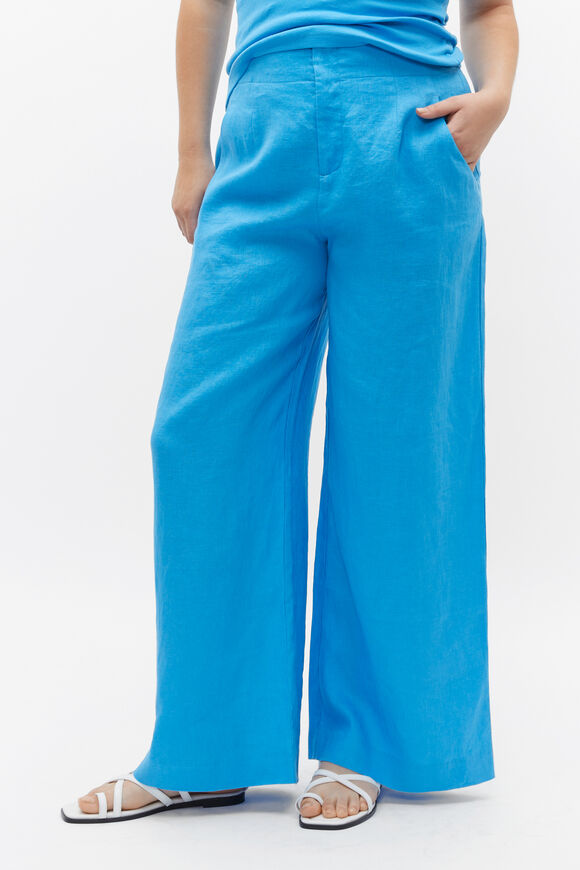 Core Linen Waisted Pant  Amalfi  hi-res