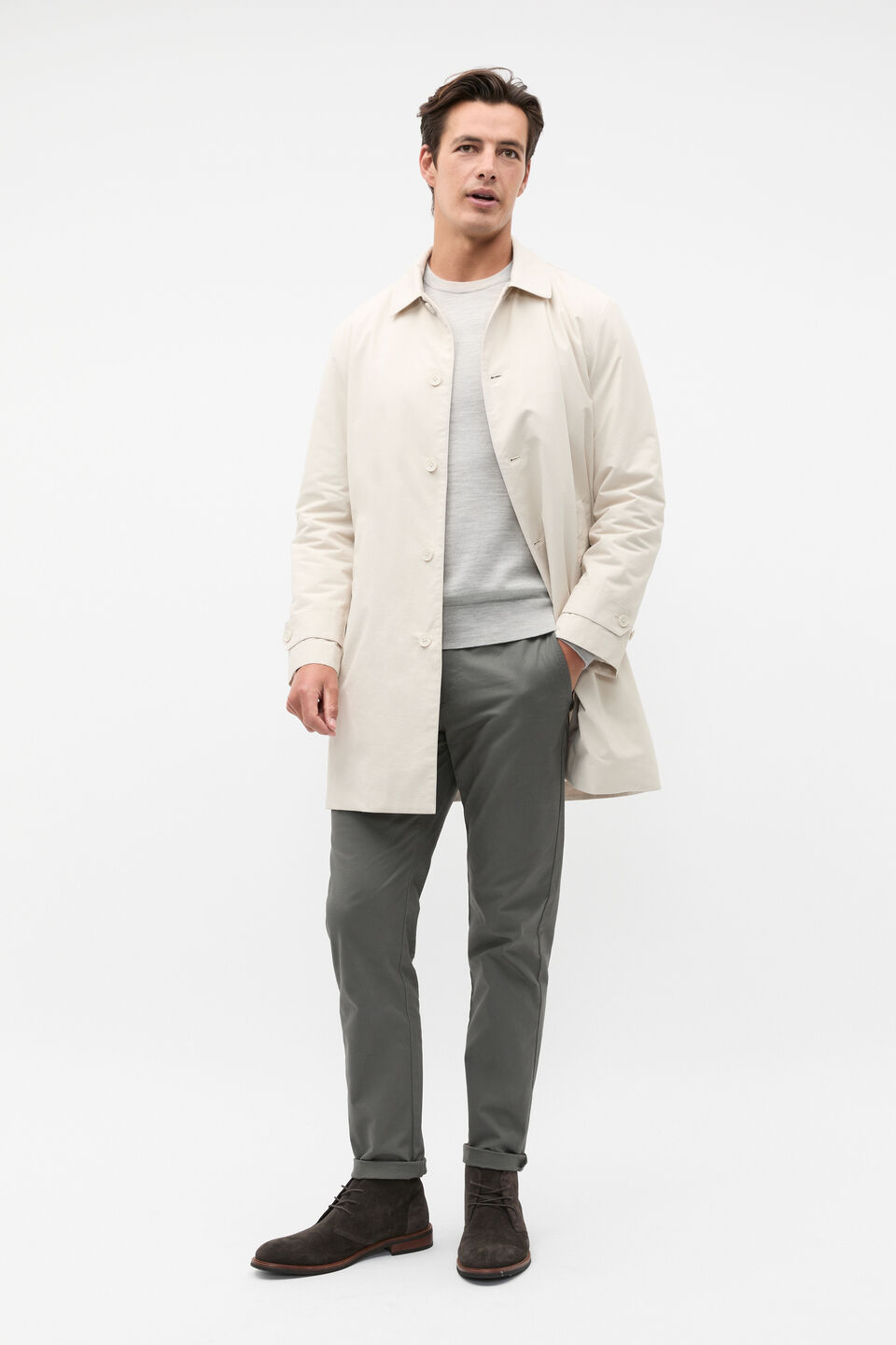 Tapered Chino  Graphite