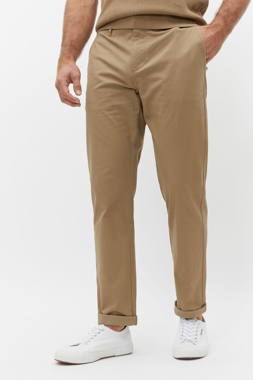 Tapered Chino  Sepia