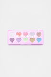 Glitter Hearts Palette  Lavender  hi-res