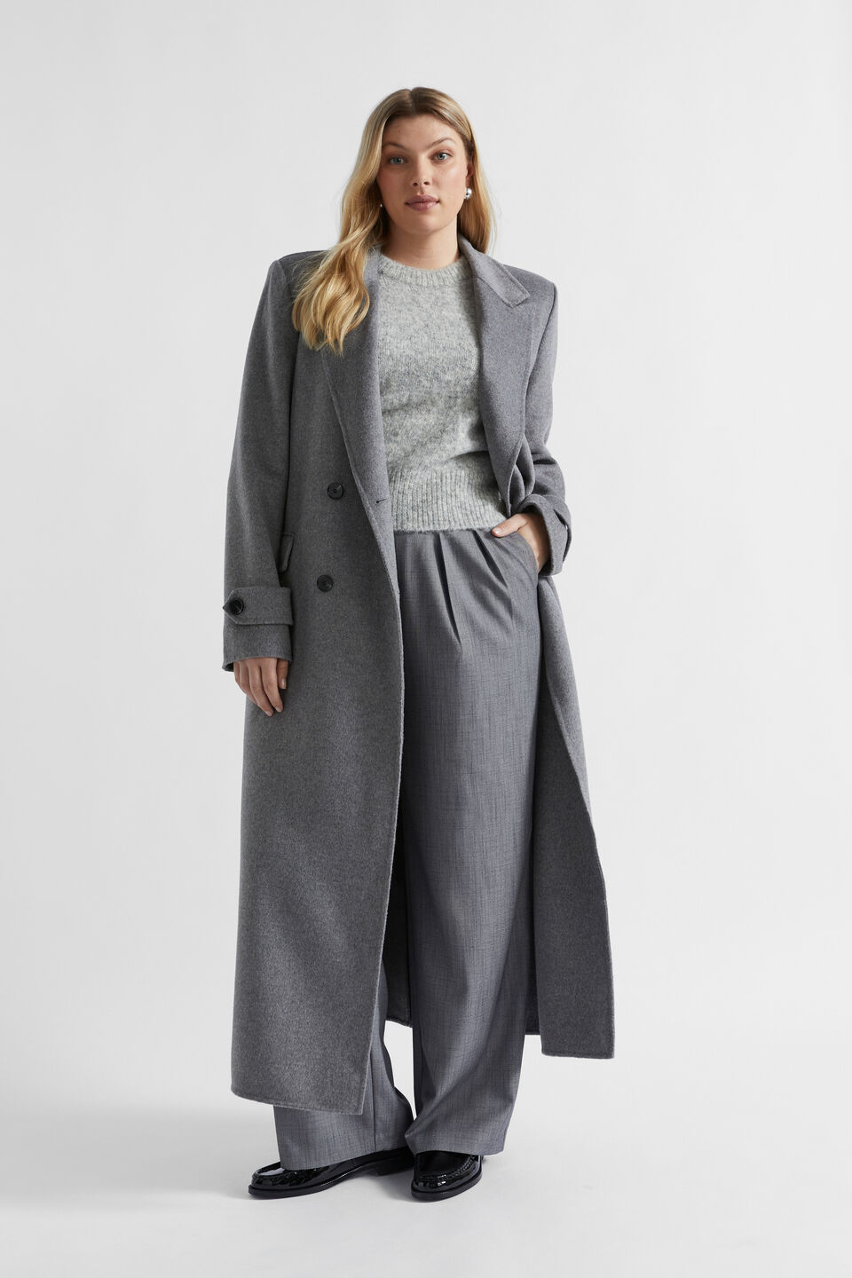 Pleat Front Tailored Trouser  Wolf Marle