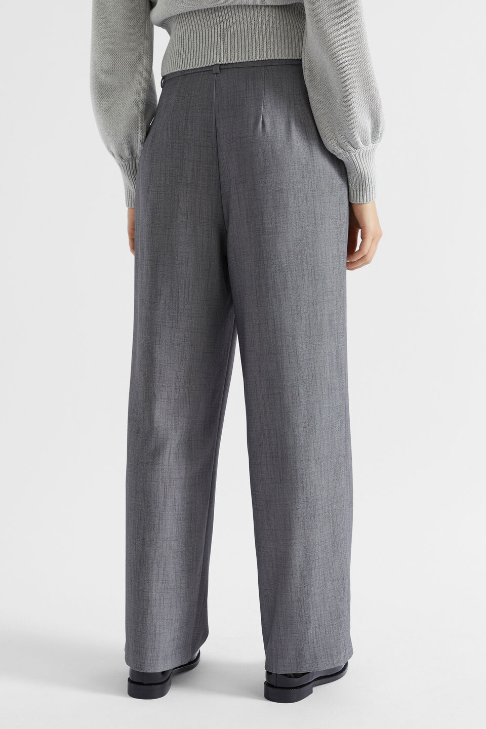 Pleat Front Tailored Trouser  Wolf Marle