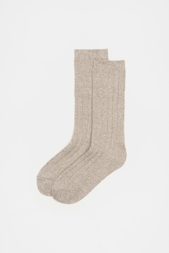 Marled Boot Sock  Cookie Twist  hi-res