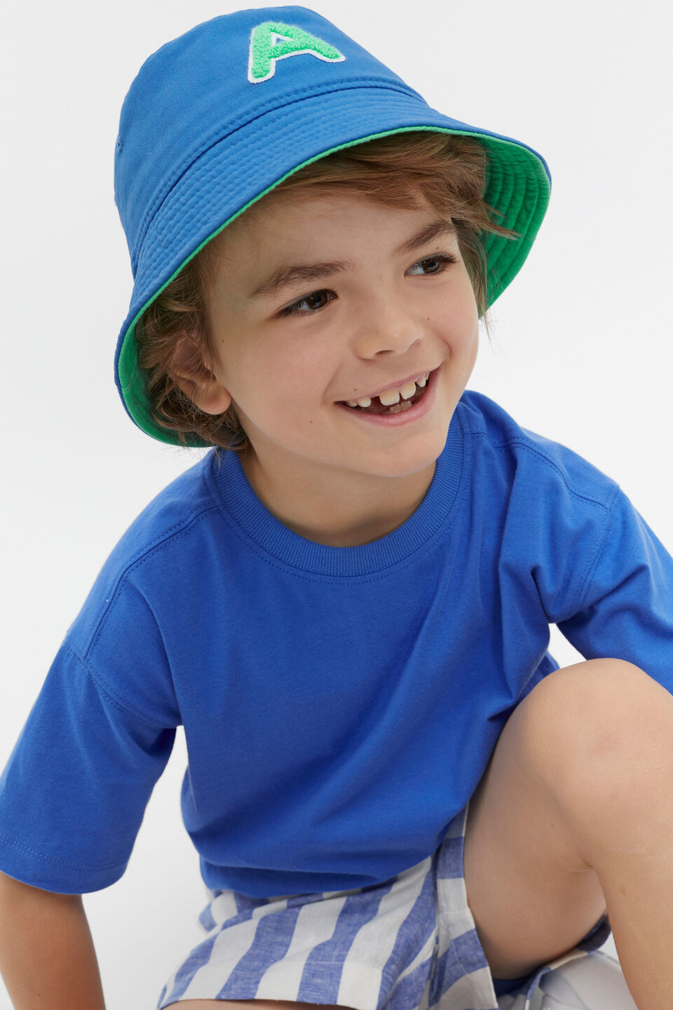 Initial Bucket Hat  W