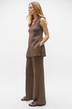 Double Knit Side Split Tunic  Affogato  hi-res