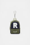 Mini Backpack Initial Keyring  R  hi-res