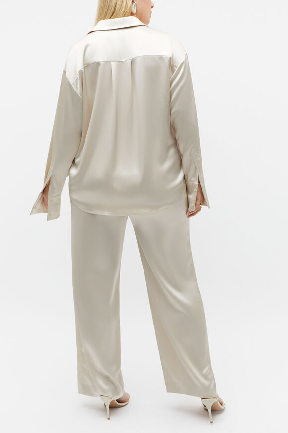 Satin Shirt  Frappe  hi-res