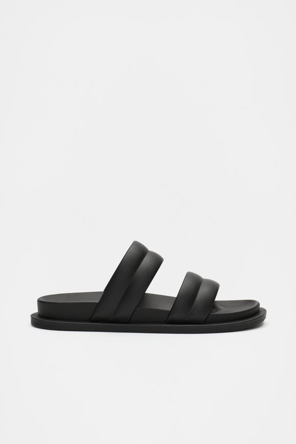 Moulded 2 Strap Slide  Black  hi-res