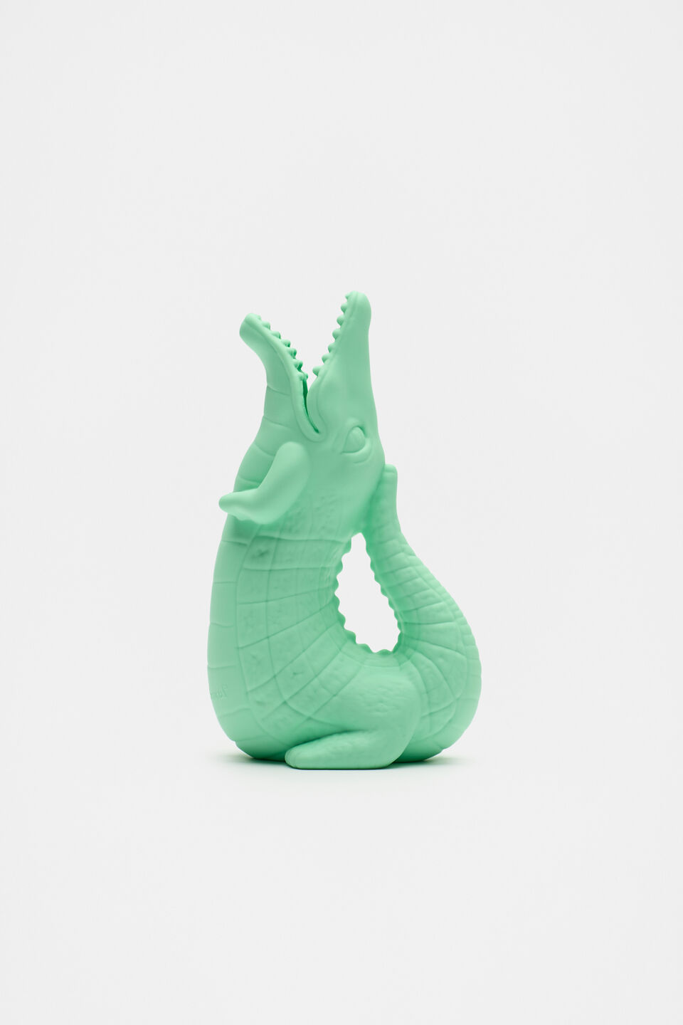 Scrunch Crocodile Jug  Spearmint