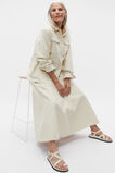 Denim Drawstring Jacket  Vanilla Cream  hi-res