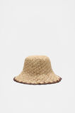 Scallop Trim Bucket Hat  Cinnamon Spice  hi-res