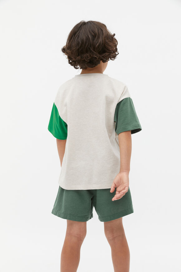 Henley Tee  Oat Marle  hi-res