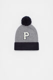 Colourblock Initial Beanie  P  hi-res