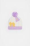 Mini Flower Cable Beanie  Multi  hi-res