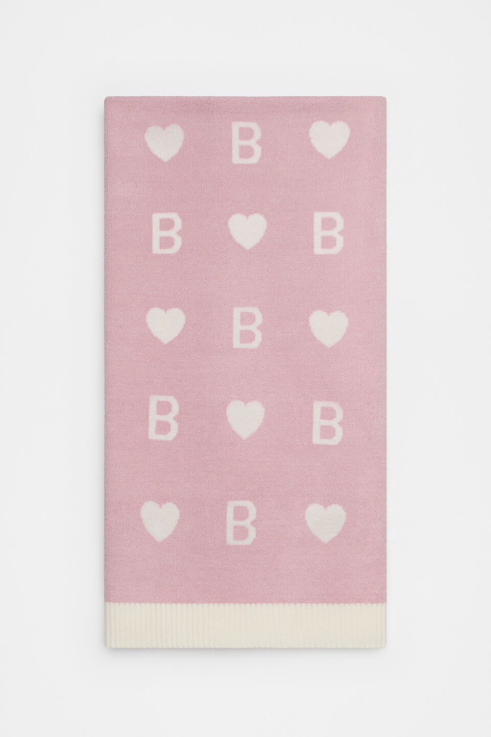Heart Initial Blanket  B