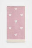 Heart Initial Blanket  Heart  hi-res