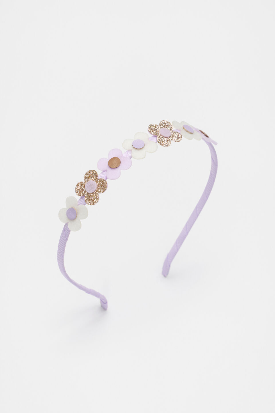 Felt Flower Alice Band  Multi