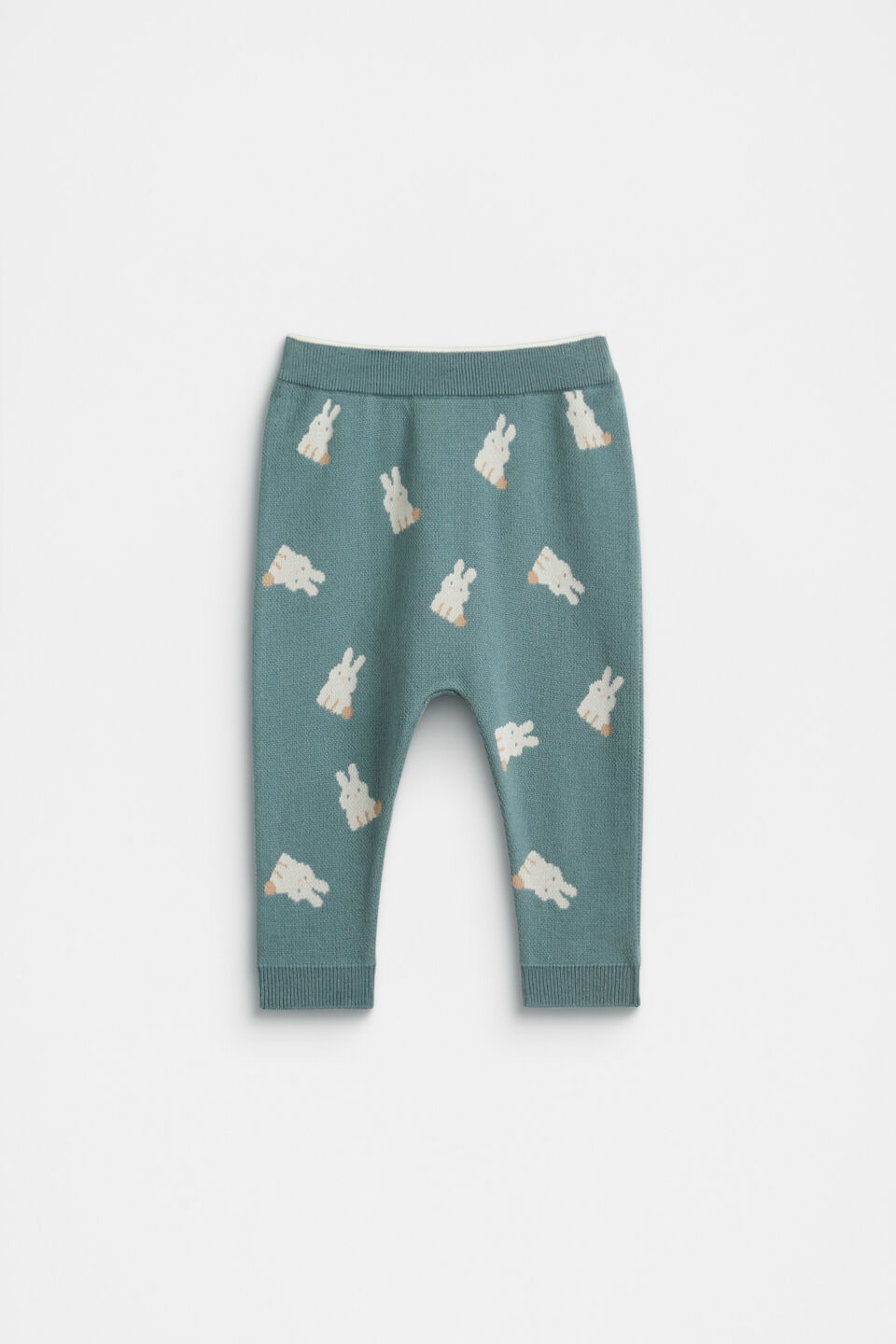 Bunny Knit Pant  Forest