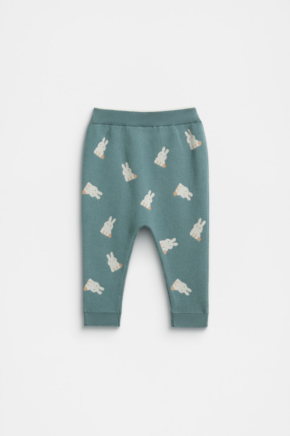 Bunny Knit Pant  Forest