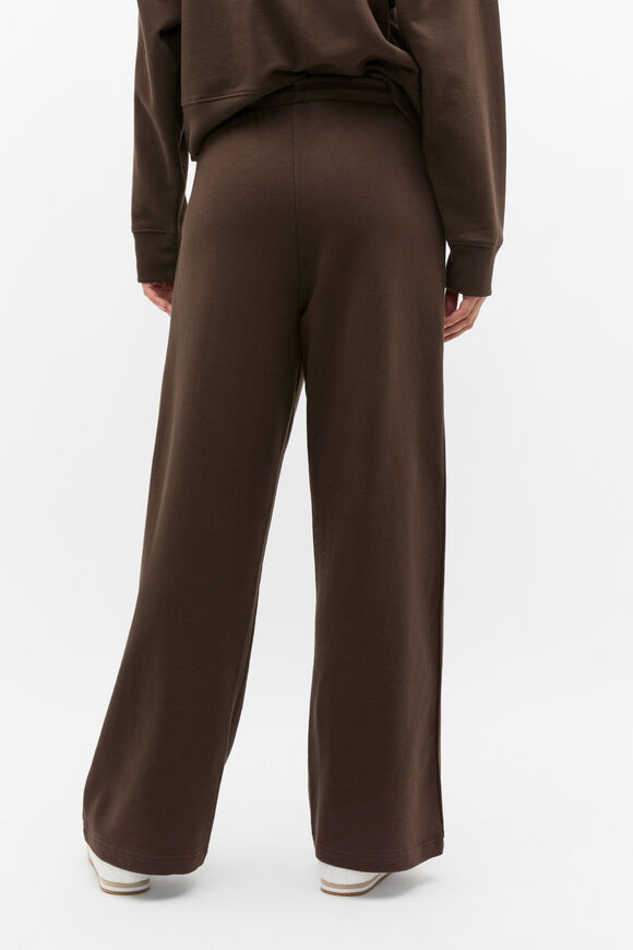 Heritage Wide Leg Track Pant  Dark Espresso  hi-res