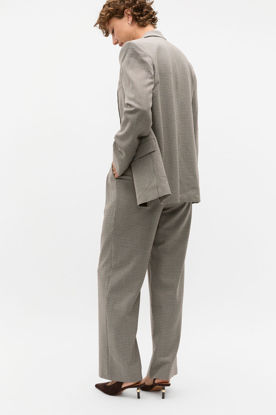 Mini Houndstooth Blazer  Houndstooth